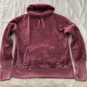 Plush Deep Pink Fleece, sz med